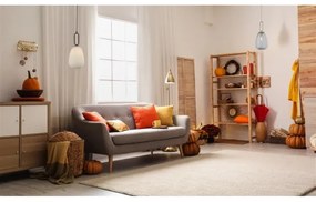 Searchlight 43581-1BK - Lampadario a sospensione con filo ELIXIR 1xE27/60W/230V bianco