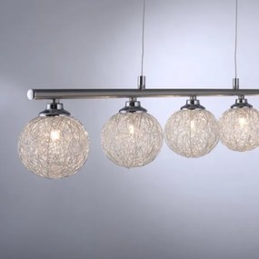 Paul Neuhaus 2790-55 - Lampadario su corda WOMBLE 5xG9/28W/230V