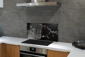 Rivestimento parete cucina Spruzzi di gocce d'acqua 100x50 cm