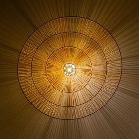 Brilagi - Plafoniera LED CERIA BOHO 1xE27/40W/230V Ø 70 cm marrone