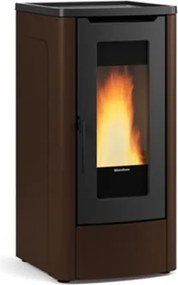 Stufa a pellet canalizzata Dahiana Plus 10 kW Bronzo - Extraflame