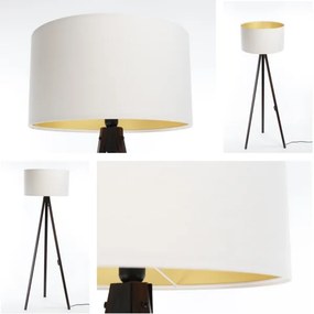 Lampada da terra STANDART 1xE27/60W/230V bianco/wenge