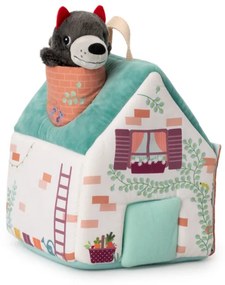 Lilliputiens - Le case del lupo e i 3 porcellini in tessuto