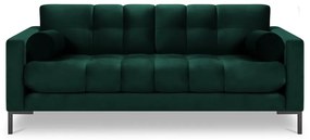 Divano in velluto verde scuro Bali - Cosmopolitan Design