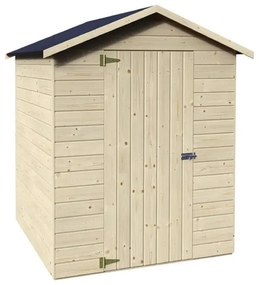 Casetta da giardino DECOR ET JARDIN in legno Margherita con porta battente semplice, superficie totale 3 m² e spessore parete 12 mm