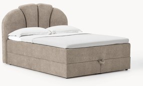 Letto boxsrping con vano contenitore Romia