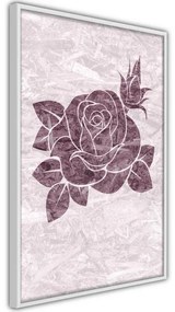 Poster Monochromatic Rose