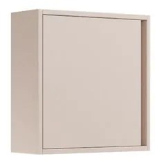 Pensile bagno Cielo grigio perla in truciolare, 1 anta apertura da destra P 16 x L 39 x H 39 cm