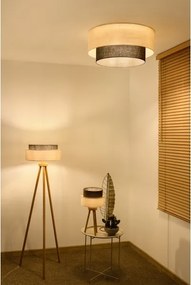 Brilagi - Plafoniera LED BOHO STYLE 3xE27/15W/230V Ø 60 cm crema/marrone