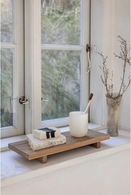 Portaspazzolino color crema in vetro Opal – Mette Ditmer Denmark