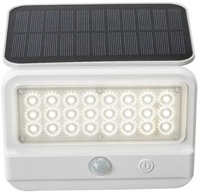 Rabalux 77090 - Lampada solare da parete FLAXTON LED/7W/3,7V IP54 bianco