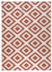 Tappeto da esterno marrone e crema , 80 x 150 cm Malta - NORTHRUGS