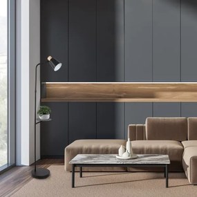 Rabalux 74229 - Lampada con piedistallo AZIM 1xE27/40W/230V nero