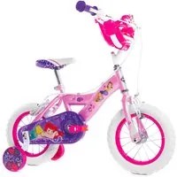 Bicicletta per Bambina 12 2 Freni con Licenza Disney Princess Rosa