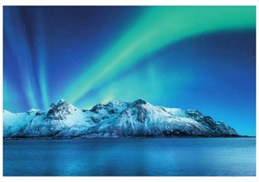 Carta da parati autoadesiva – Aurora boreale artica