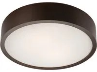 Lampada a Soffitto Eveline, Marrone, Legno, 8x37x37 cm, EPIKASA