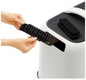 Filtri di ricambio neri per toilette per gatti in set di 3 pezzi 4,5x16,5 cm Biala - Rotho