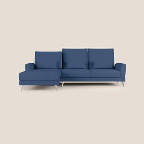Tommy Divano angolare con relax e schienali traslanti in microfibra smacchiabile T11