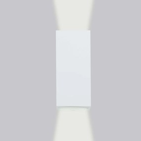 Applique Rettangolare Bidirezionale IP65 - GU10 Bianco