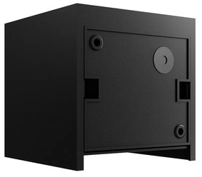 Applique LED Cubo 12W Bidirezionale Nera IP65 CCT OSRAM Chip LED Colore Nero