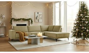 Divano angolare verde (con penisola a destra) Copenhagen – Scandic