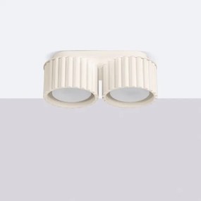 Sollux SL.1793 - Faretto AURA 2xGX53/10W/230V, crema