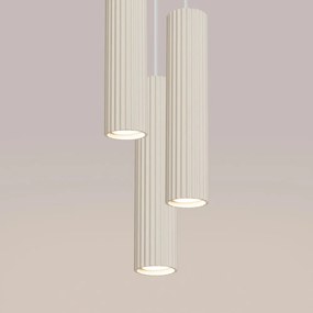 Lampadario color crema ø 19,5 cm Gleam – Sollux