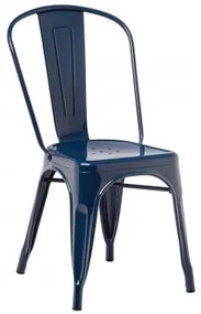 Confezione da 4 sedie impilabili LIX Blu Oltremare - Sklum
