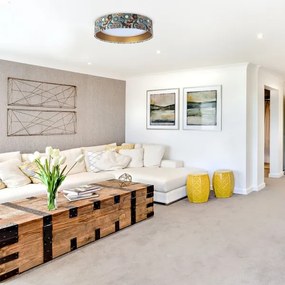 Plafoniera LED GALAXY LED/24W/230V colorato/oro