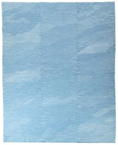 Kilim Tappeto 320 x 400 Blu (Iran) Tessuto A Mano
