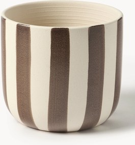 Portavaso dipinto a mano Ellen, alt. 15 cm