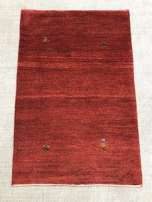 Gabbeh Tappeto persiano 120 x 80 Rosso (Iran) Annodato A Mano