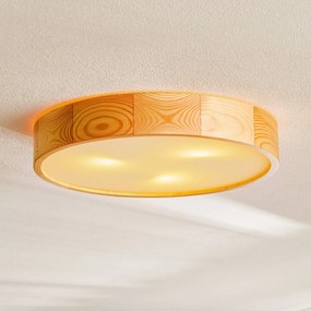 Plafoniera soffitto Cleo TEMAR LIGHTING, dimmerabile, Legno chiaro, Soggiorno / Sala da pranzo, Moderno, Plafoniera