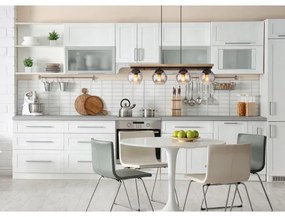 Globo 15569-4HW - Lampadario a sospensione con filo CONNI 4xE27/25W/230V