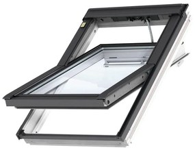 Finestra da tetto (faccia inclinata) VELUX GGL MK06 206821 elettrico L 78 x H 118 cm bianco e grigio antracite