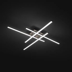 Brilagi - Plafoniera LED STRIPES LED/37W/230V argento