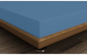 Lenzuolo con angoli blu in cotone 140x200 cm – Mijolnir