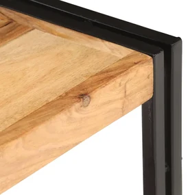 Mobile porta tv 120x30x40 cm in legno massello di acacia