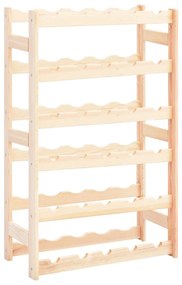 Portavini Da 30 Bottiglie İn Legno Di Pino /