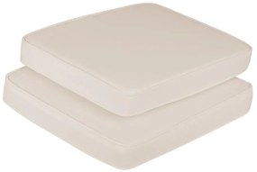 Fieldmann - Set di cuscini per il balcone cremoso