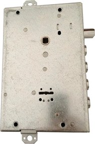 Serratura a incasso 638032800F doppia mappa per porta d'ingresso, entrata 6.3 cm, interasse 85 mm