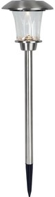 Apparecchio da giardino LED argento Granada - Star Trading
