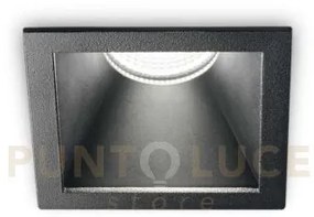 Game led cob cree trim square 11 w 36° 950 lm 3000 k nero