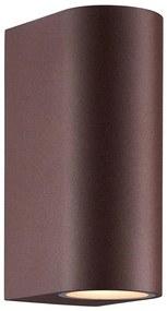 Nordlux - Applique da esterno DION 2xGU10/25W/230V IP44 rezavá