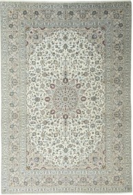 Kashan Tappeto 430x290 Beige (Iran) Annodato A Mano