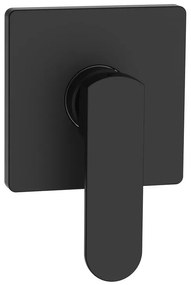 Rubinetto per doccia ad incasso monocomando Zefir nero opaco AQUASANIT