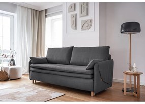 Divano letto grigio scuro 207 cm Simon - Miuform