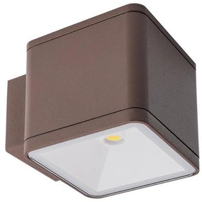 Redo 9080 - Applique da esterno BETA LED/6W/230V 3000K IP54 marrone