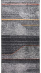 Tappeto lavabile grigio 160x230 cm - Vitaus