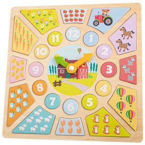 Orologio + puzzle 2in1